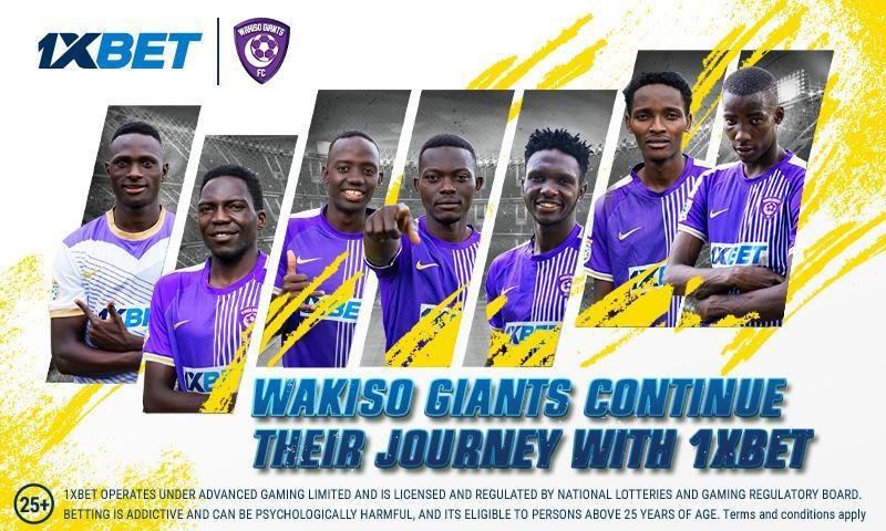 1xBet and Wakiso Giants FC have extended their cooperation agreement